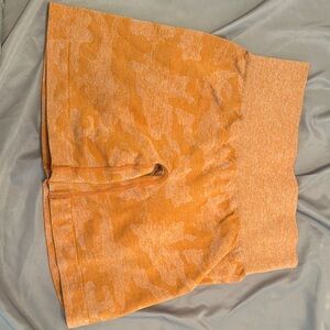 Navigation Orange Camouflage Shorts